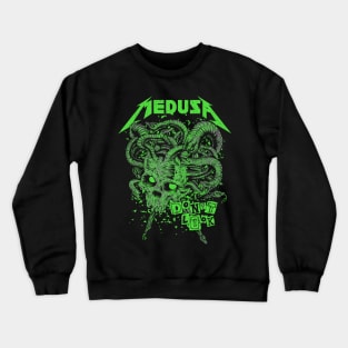 "MEDUSA" GREEN Crewneck Sweatshirt